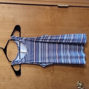 Allison Joy Striped Racerback Tank